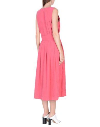 Shop Joseph Long Dress In Light Pink