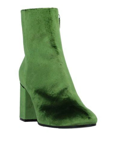 Shop Balenciaga Ankle Boots In Green