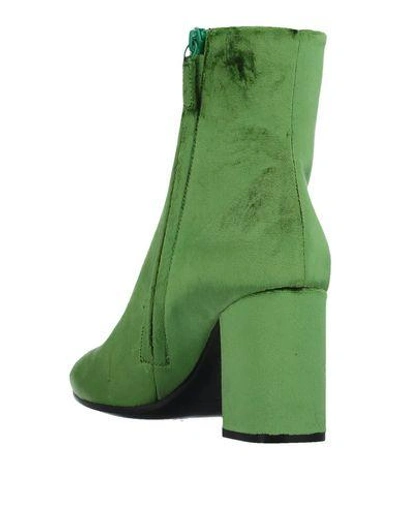 Shop Balenciaga Ankle Boots In Green