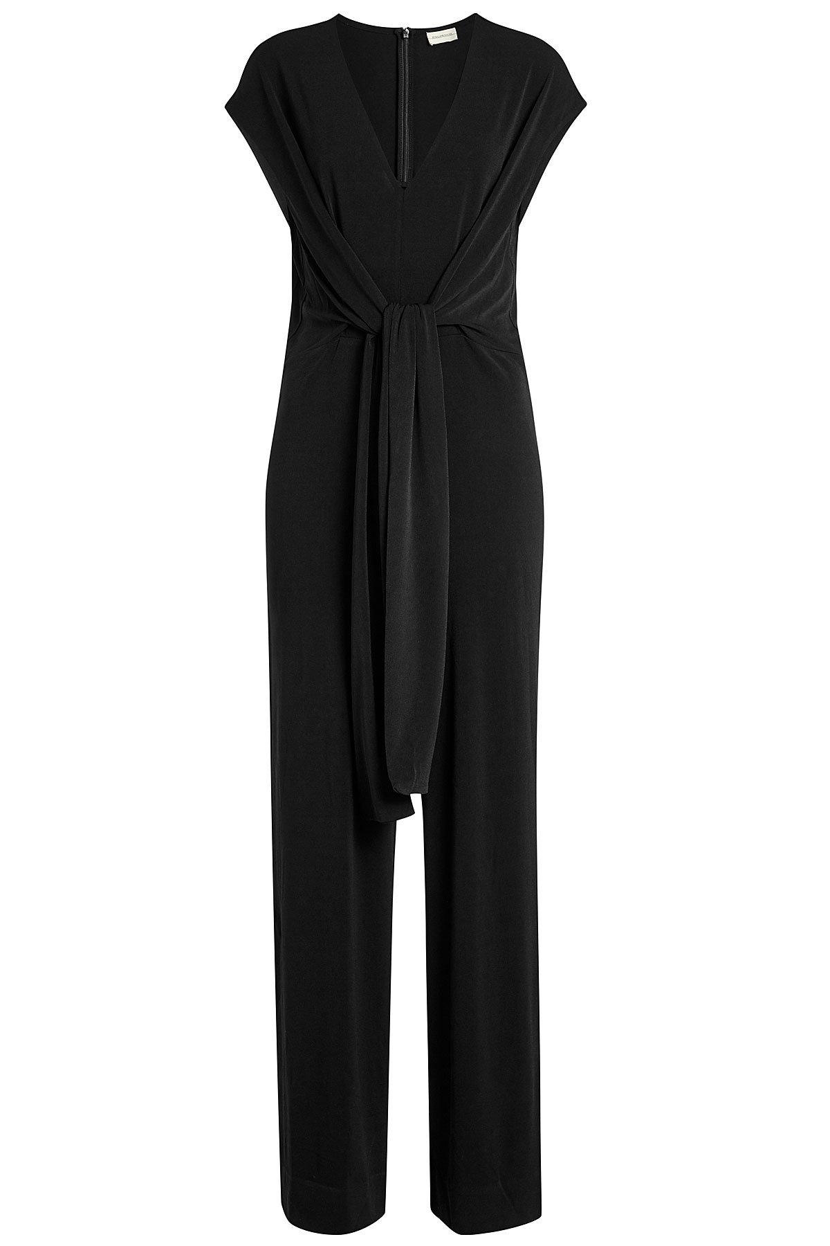 flattering black jumpsuit