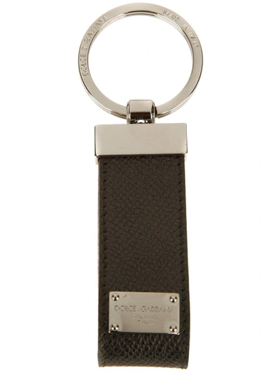 Shop Dolce & Gabbana Logo Detail Keyring