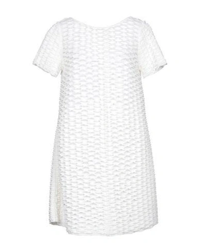 Shop Antonino Valenti Short Dresses In White