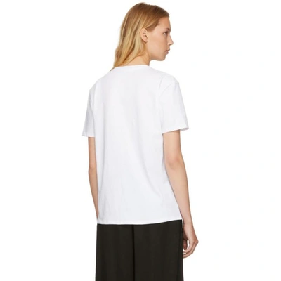 Shop 6397 White Democracy T-shirt In New White