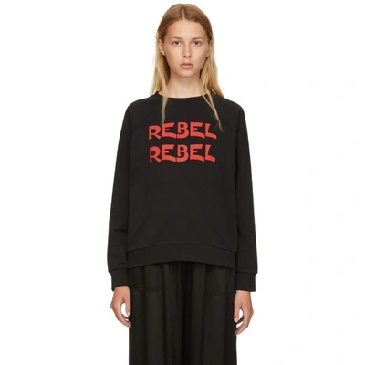 Shop 6397 Black Rebel Rebel Graphic Sweatshirt