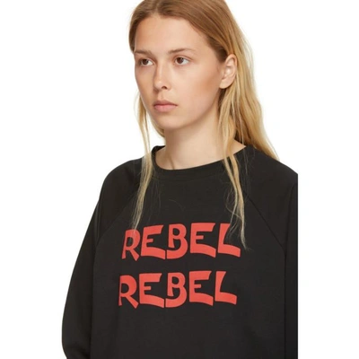 Shop 6397 Black Rebel Rebel Graphic Sweatshirt