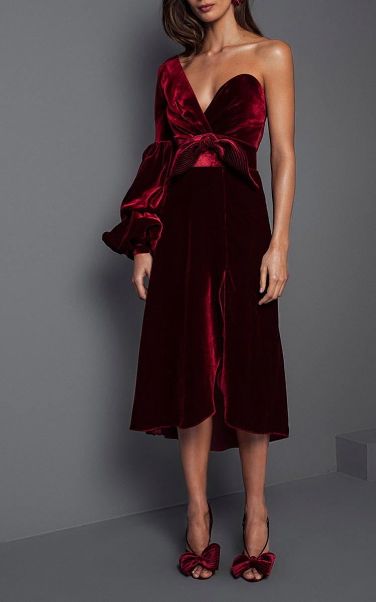 johanna ortiz one shoulder dress