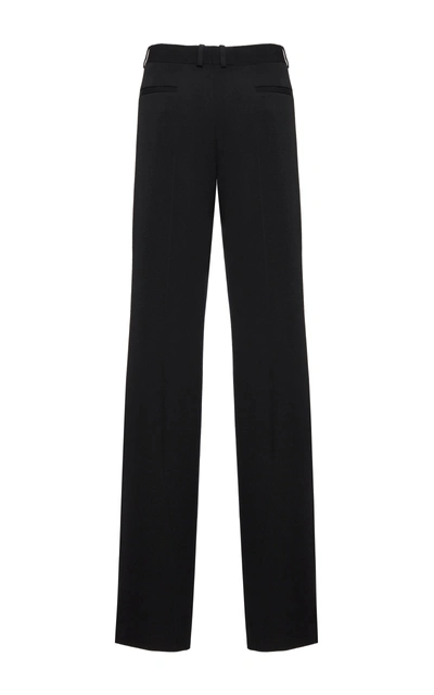 Shop Givenchy Grain De Poudre Trousers In Black