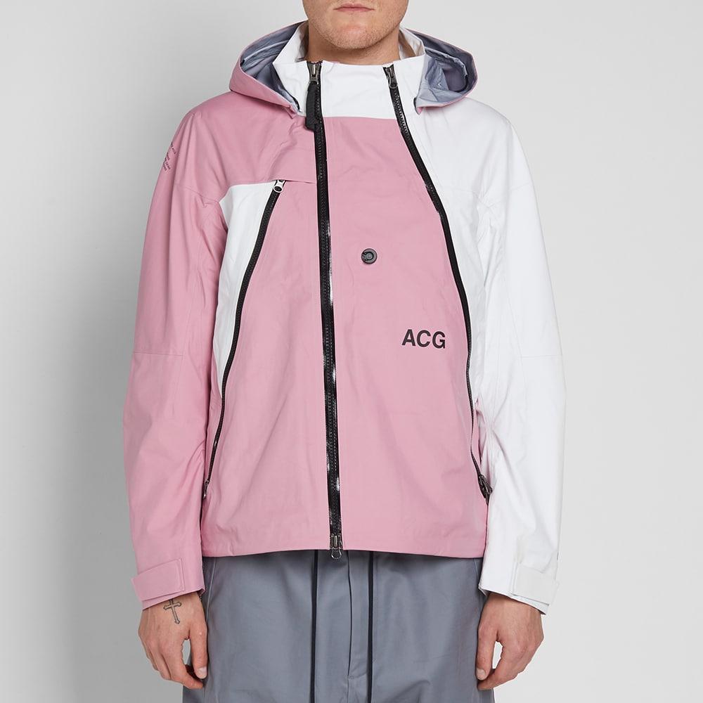 Nike Lab Acg Deploy Gore Tex Jacket Pink Modesens