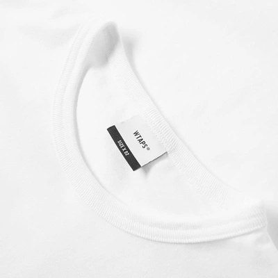 Shop Wtaps Design Tee In White