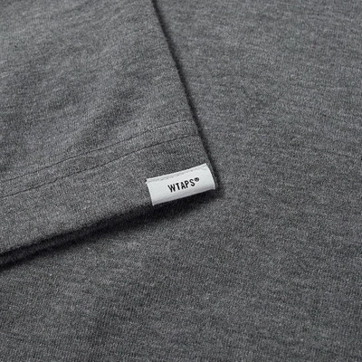 Shop Wtaps Design Tee In Grey