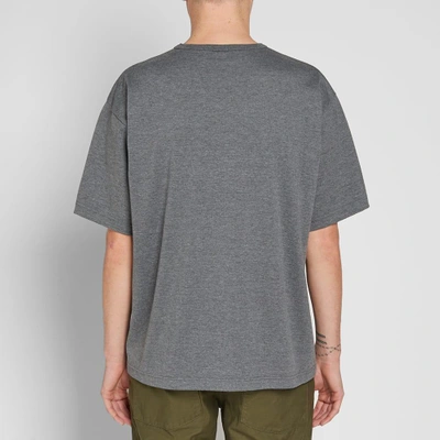 Shop Wtaps Design Tee In Grey