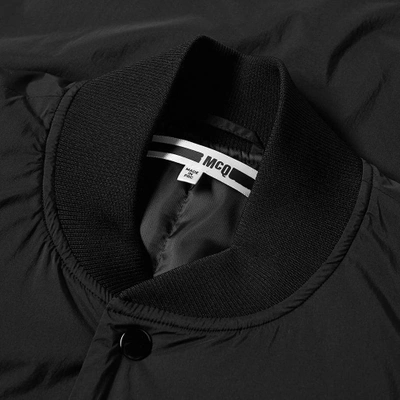 Shop Mcq By Alexander Mcqueen Mcq Alexander Mcqueen Ma-1 Pocket Coach Jacket In Black