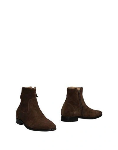 Shop Damy Boots In Brown