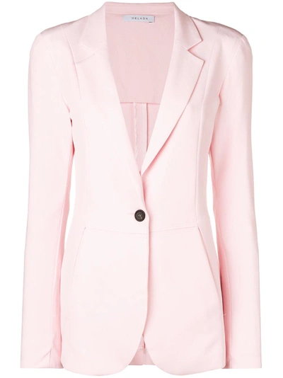 Shop Delada Tailored Blazer - Pink