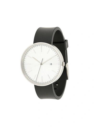 Shop Uniform Wares C40 Chronograph Watch - Black