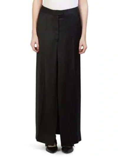 Shop Cedric Charlier Trousers Skirt In Black