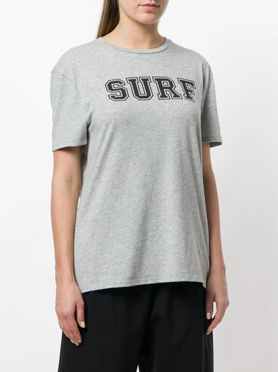 Shop 6397 Surf Print T-shirt - Grey