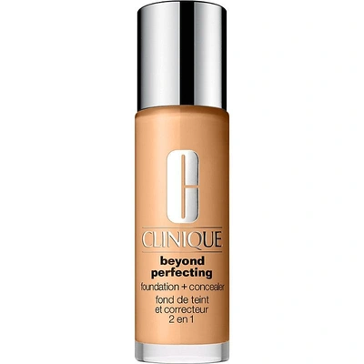 Shop Clinique Beyond Perfecting Foundation And Concealer In Linen