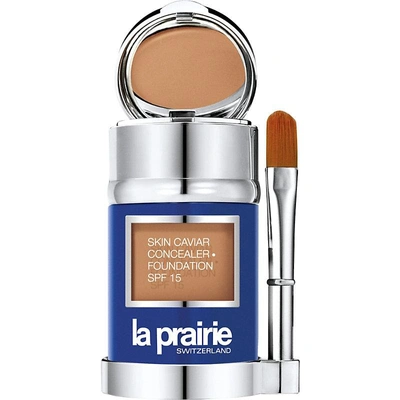 Shop La Prairie Skin Caviar Concealer Foundation Spf 15 In Soleil Beige