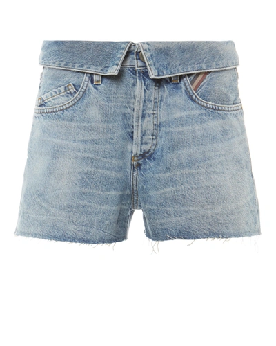 Shop Jean Atelier Flip Denim Shorts