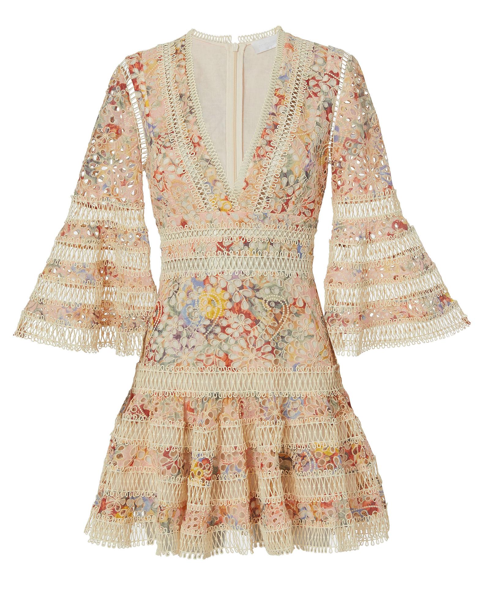 zimmermann lovelorn flutter dress white