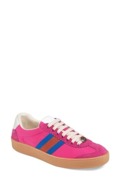 Shop Gucci Jbg Low Top Sneaker In Red