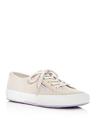 Shop Superga Women's Cotu Classic Suede Lace Up Sneakers In Gray
