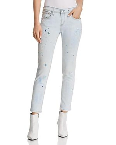 Shop Rag & Bone /jean Dre Paint Splatter Skinny Jeans In Chaseys