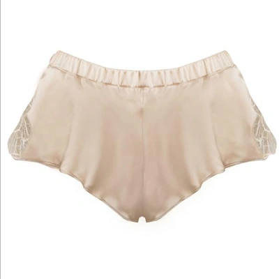 Emma Harris Tiffany Champagne Flared Short In Multi