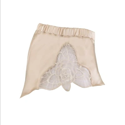Emma Harris Tiffany Champagne Flared Short In Multi