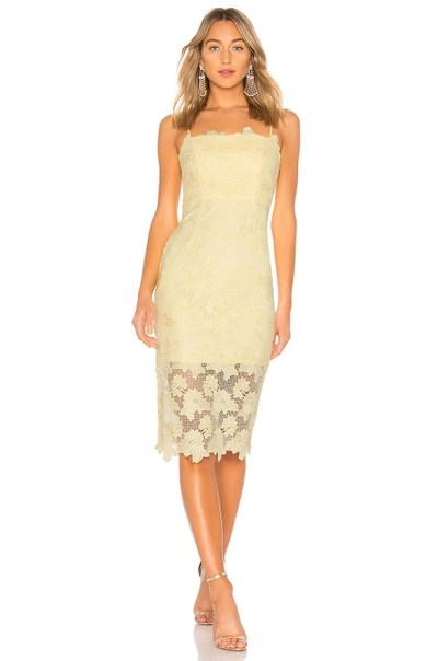 Shop Bardot Sunshine Dress In Lemon