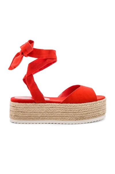 Shop About Us Colleen Platform In Red