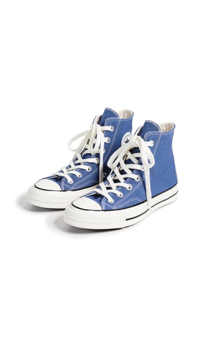 Shop Converse All Star '70s High Top Sneakers In True Navy