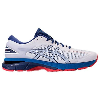 Shop Asics Men's Gel-kayano 25 Running Shoes, White/blue