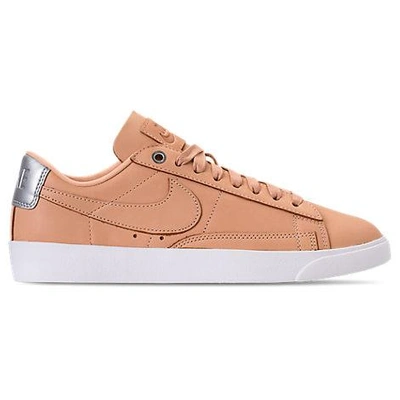 Shop Nike Women's Blazer Low Se Premium Casual Shoes, White