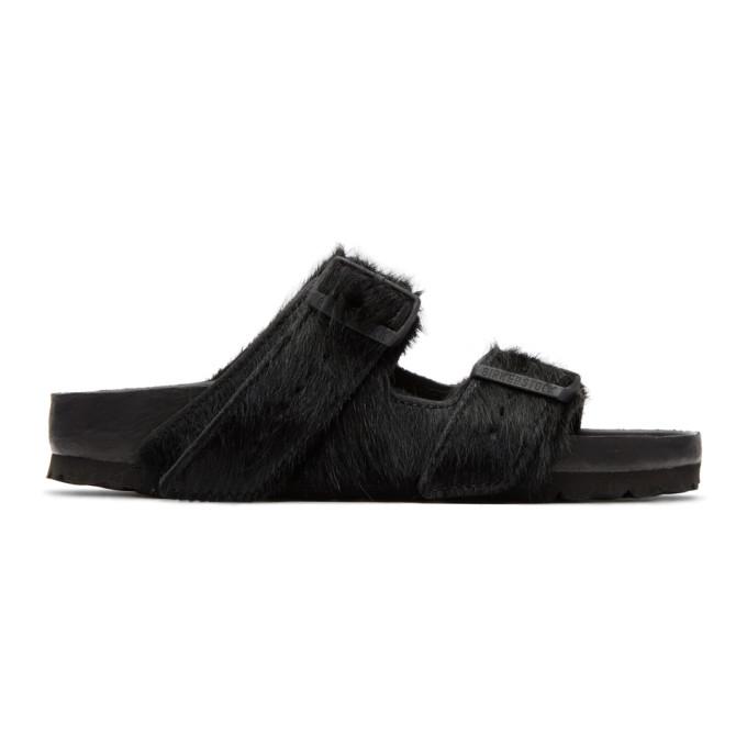 rick owens birkenstock black
