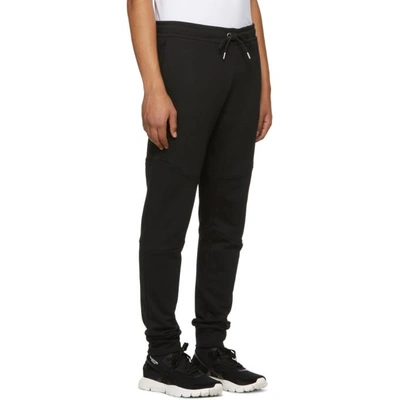 Shop Versus Black Side Tape Lounge Pants In B1008 Black