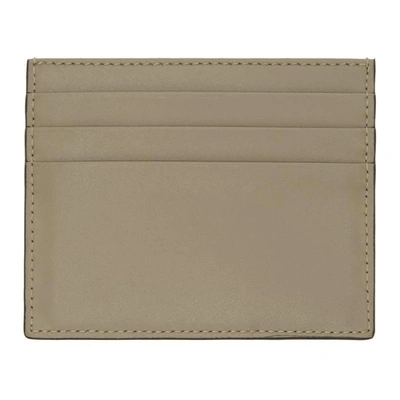 Shop Fendi Grey By The Way Card Holder In F0nj3 Dove