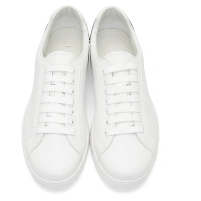 Prada Comics Patch Sneakers In White | ModeSens