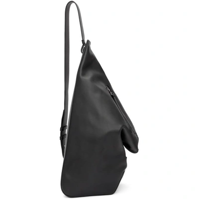 Shop Loewe Black Mochila Anton Backpack In 1100.black