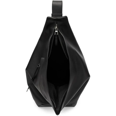 Shop Loewe Black Mochila Anton Backpack In 1100.black