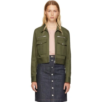 Shop Rag & Bone Rag And Bone Green Pike Jacket In 308 Drkoliv