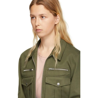 Shop Rag & Bone Rag And Bone Green Pike Jacket In 308 Drkoliv