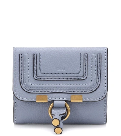Shop Chloé Marcie Leather Wallet In Female