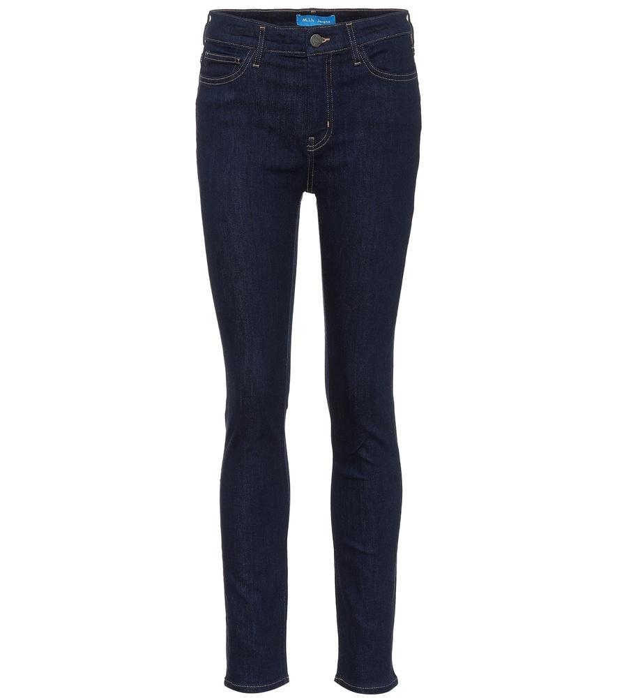 M.I.H Jeans Bridge HighRise Skinny Jeans In Blue ModeSens