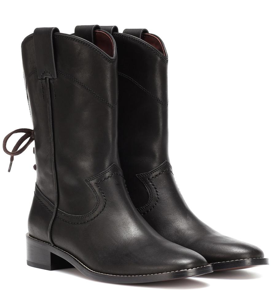 see by chloe annika western boots