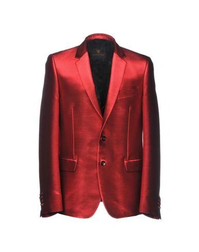 Shop Lords & Fools Blazer In Red
