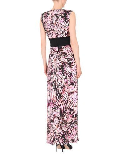 Shop Just Cavalli Long Dresses In Pink