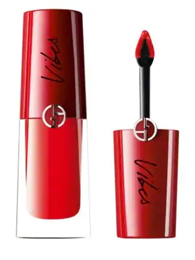 Shop Giorgio Armani Lip Vibes Lip Magnet Liquid Lipstick In 304 Scarlet