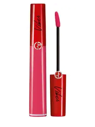 Shop Giorgio Armani Women's Lip Vibes Lip Maestro Liquid Lipstick In Pink